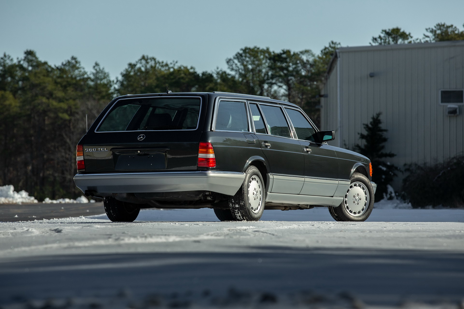Coachbuilt W126 Mercedes-Benz S-Class Convertible And Wagon Are An Odd Couple