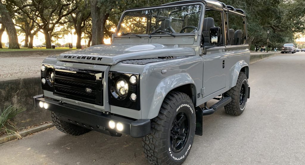  Refurbished 1992 Land Rover Defender Will Cost You More Than A Brand New One