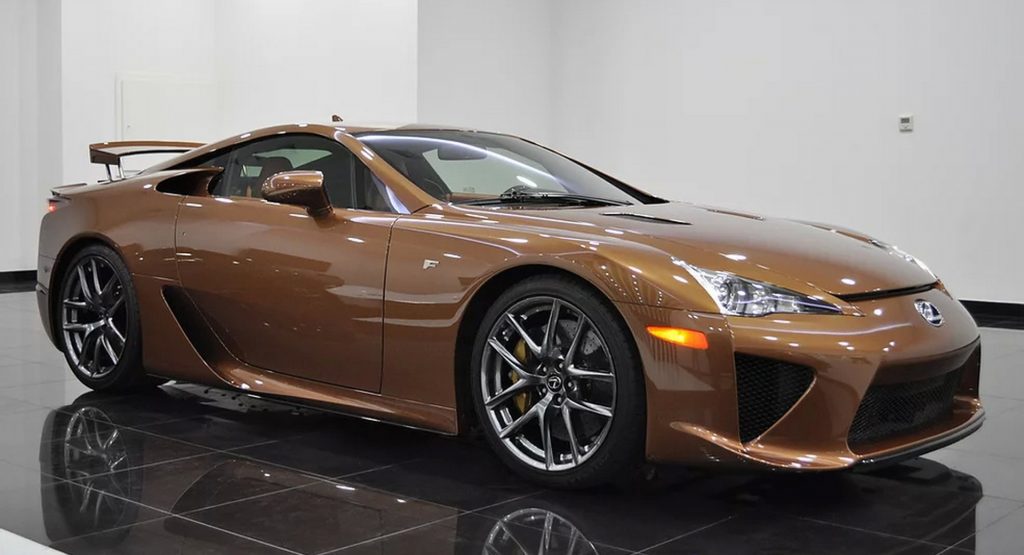  For $680,000, You Can Roll In A Brown Lexus LFA