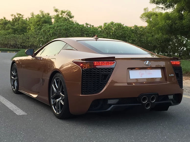 For $680,000, You Can Roll In A Brown Lexus LFA