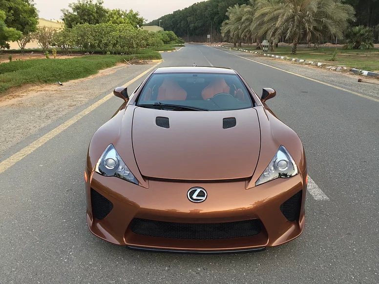 For $680,000, You Can Roll In A Brown Lexus LFA