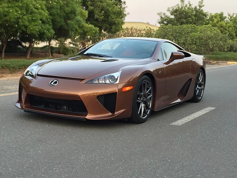 For $680,000, You Can Roll In A Brown Lexus LFA