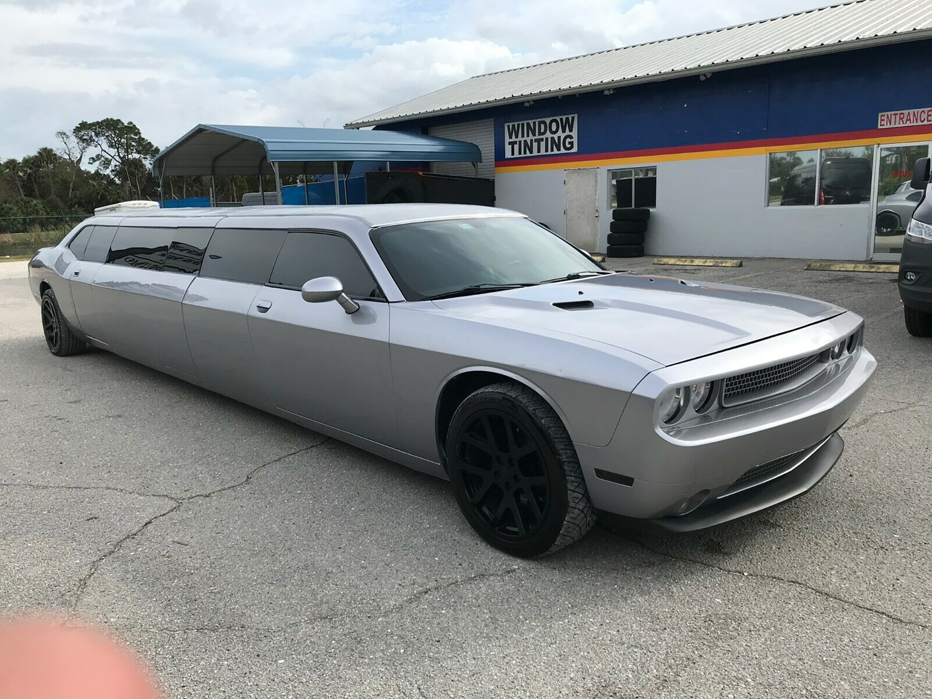 Dodge Challenger Stretch Limo With Gullwing Doors Could Be Yours For $32,500
