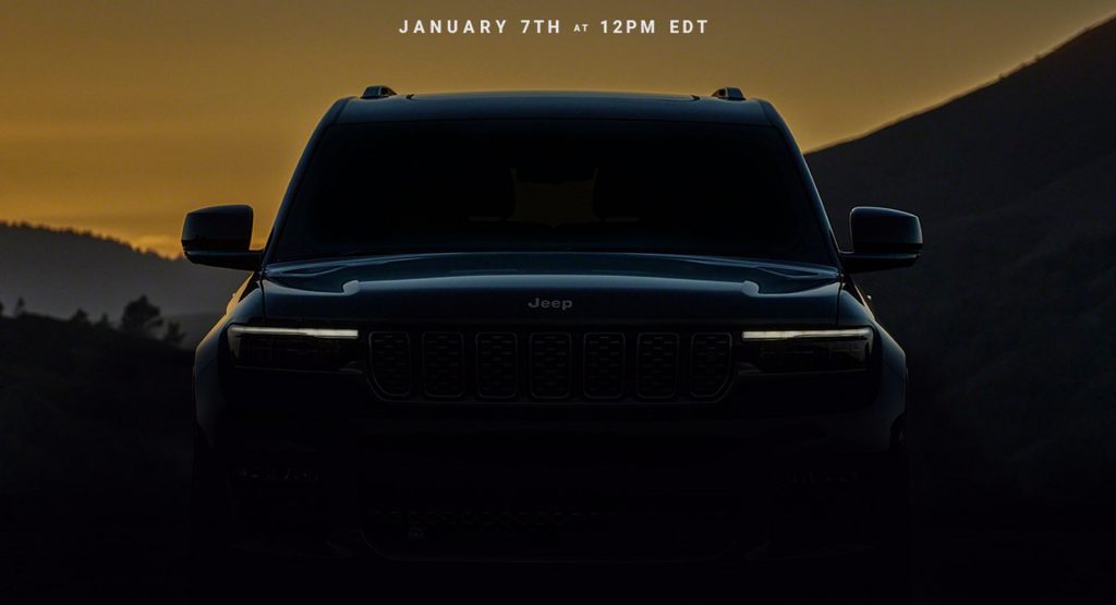  2021 Jeep Grand Cherokee Teased Ahead Of Tomorrow’s Debut