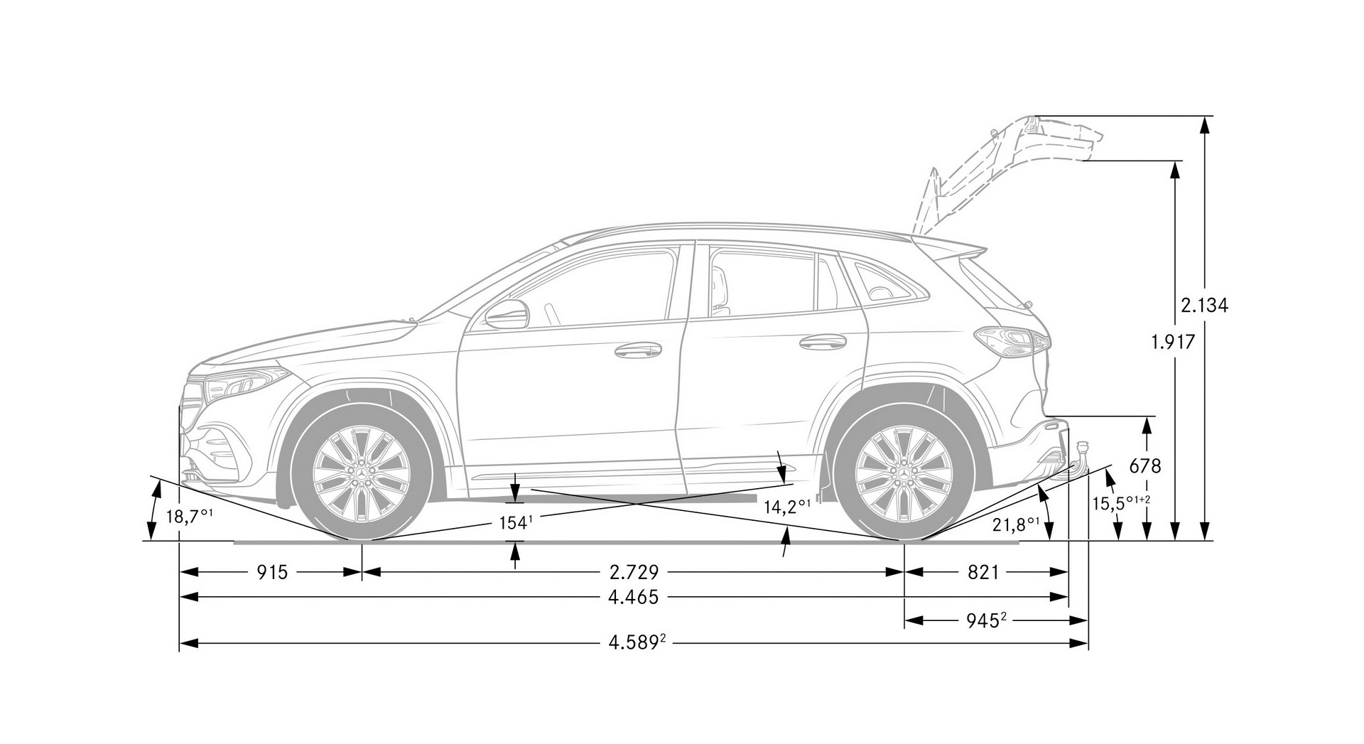 2021 Mercedes EQA Revealed As The Brand’s Smallest, Most Affordable EV