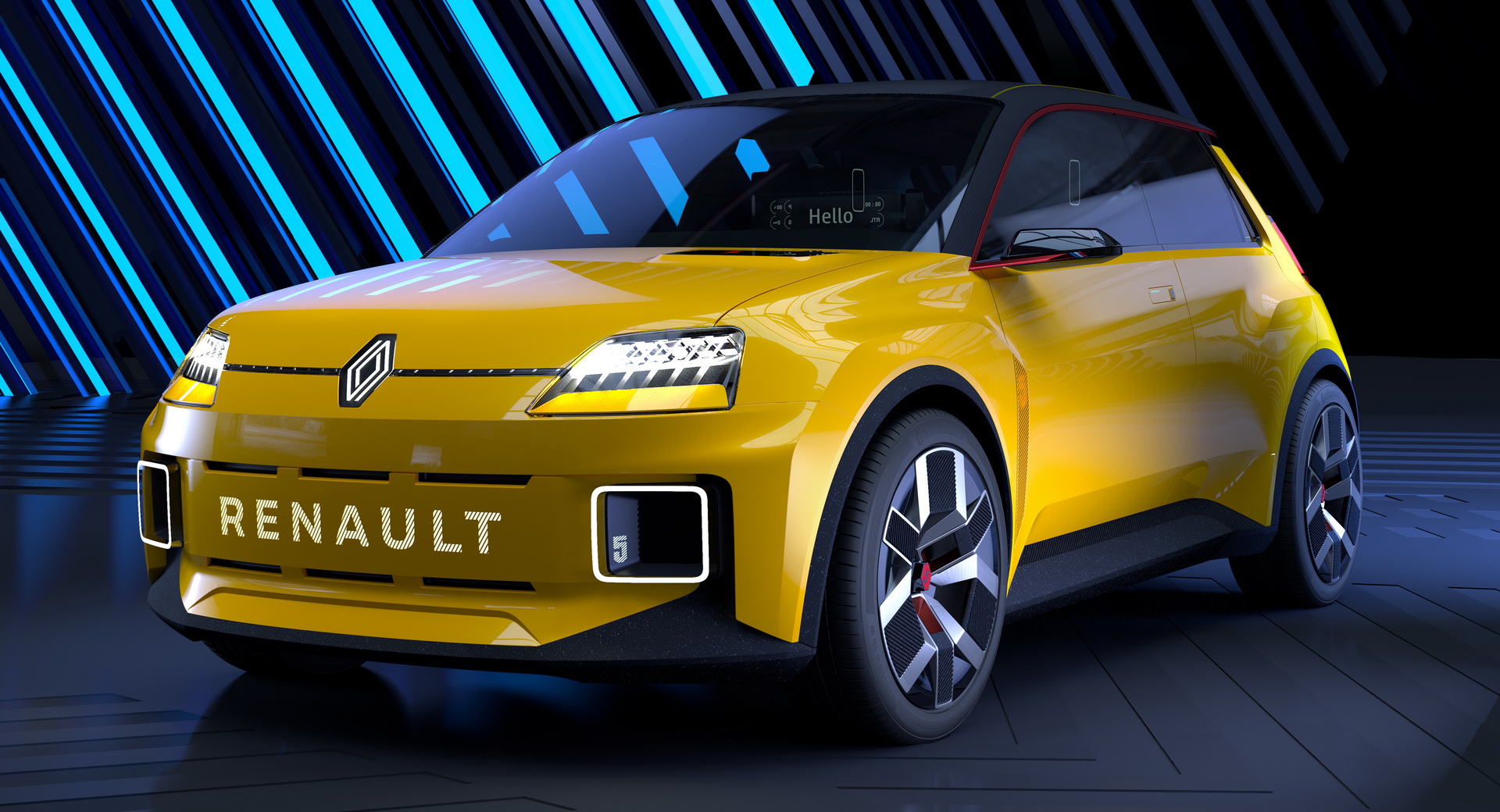 Iconic Renault  5  Officially Returns As Retro Futuristic 