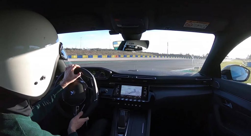 Watch Peugeot Set Loose The New 355-hp 508 PSE On The Bugatti Circuit