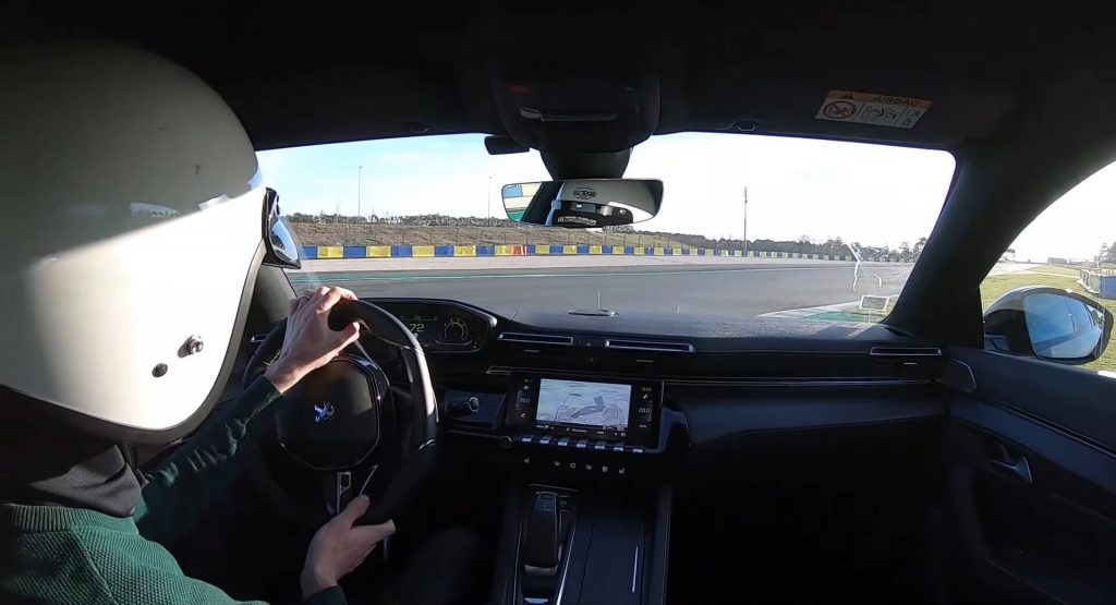 Watch Peugeot Set Loose The New 355-hp 508 PSE On The Bugatti Circuit