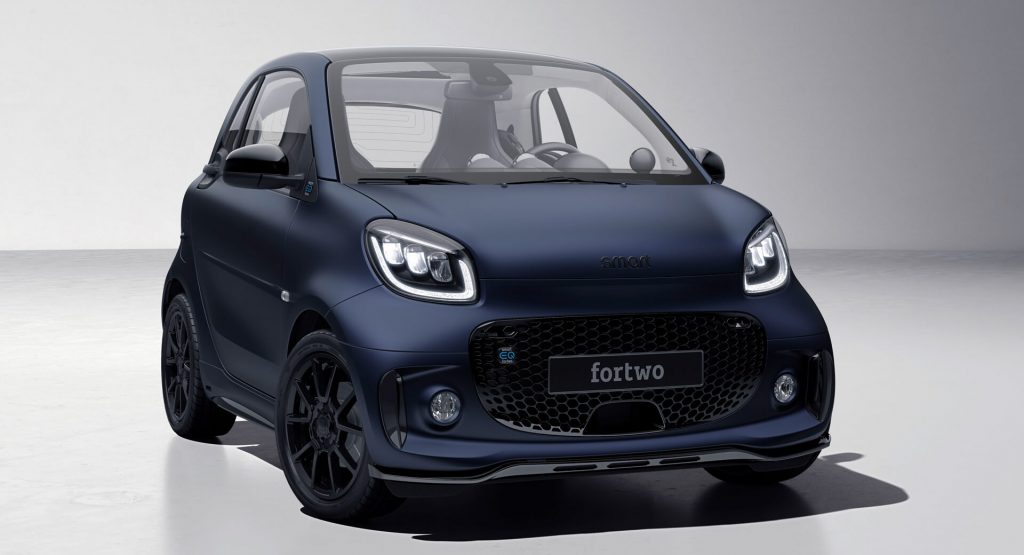 New Smart EQ ForTwo Edition BlueDawn Launched With Brabus Parts And A $35k  Price Tag