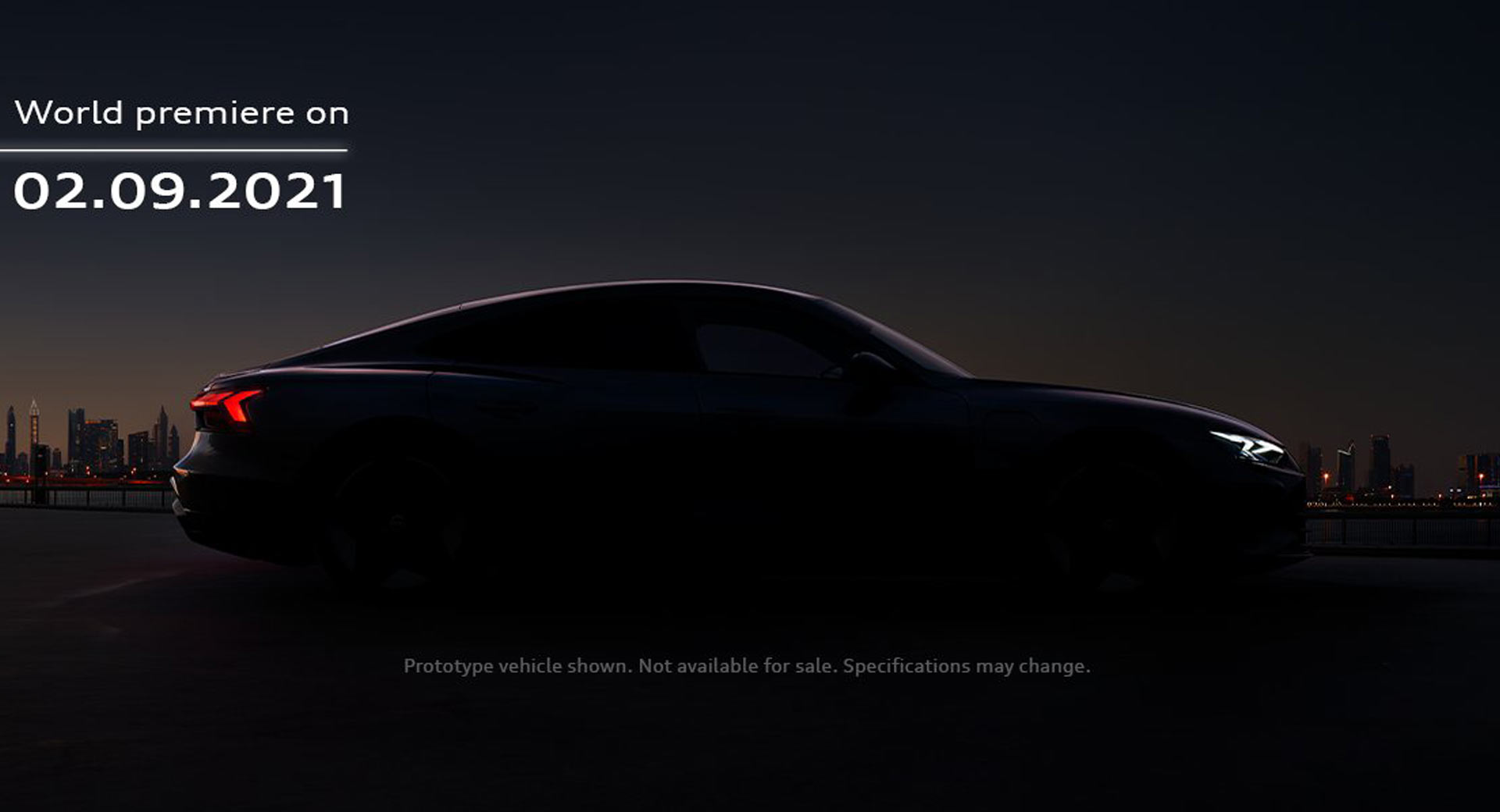 Audi e-tron teased under the veil ahead of 18 September reveal