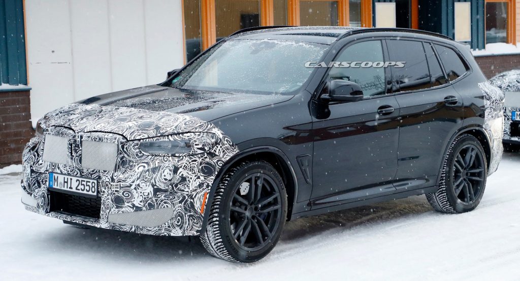 2022 BMW X3 M Spotted Traveling In A Convoy Of M Models
