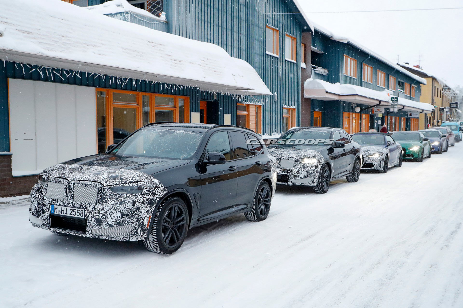 2022 BMW X3 M Spotted Traveling In A Convoy Of M Models