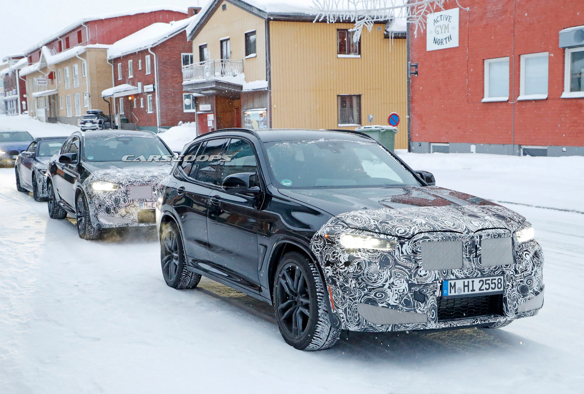 2022 BMW X3 M Spotted Traveling In A Convoy Of M Models