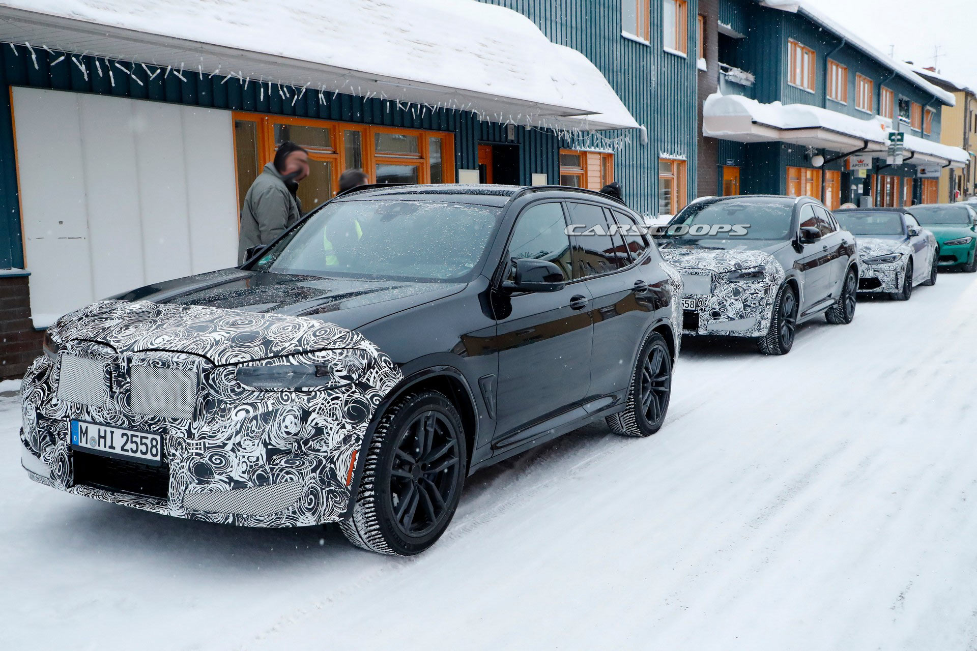 2022 BMW X3 M Spotted Traveling In A Convoy Of M Models