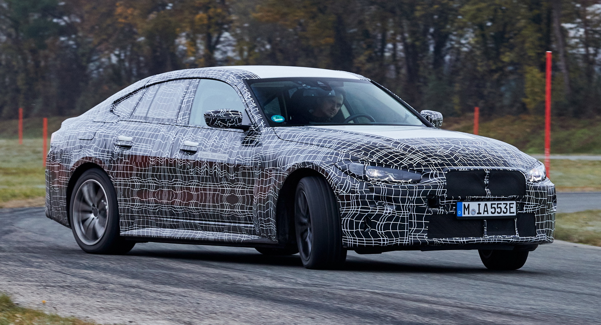 BMW Shows Off New i4 Electric Sedan Performing Some Silent Skids ...