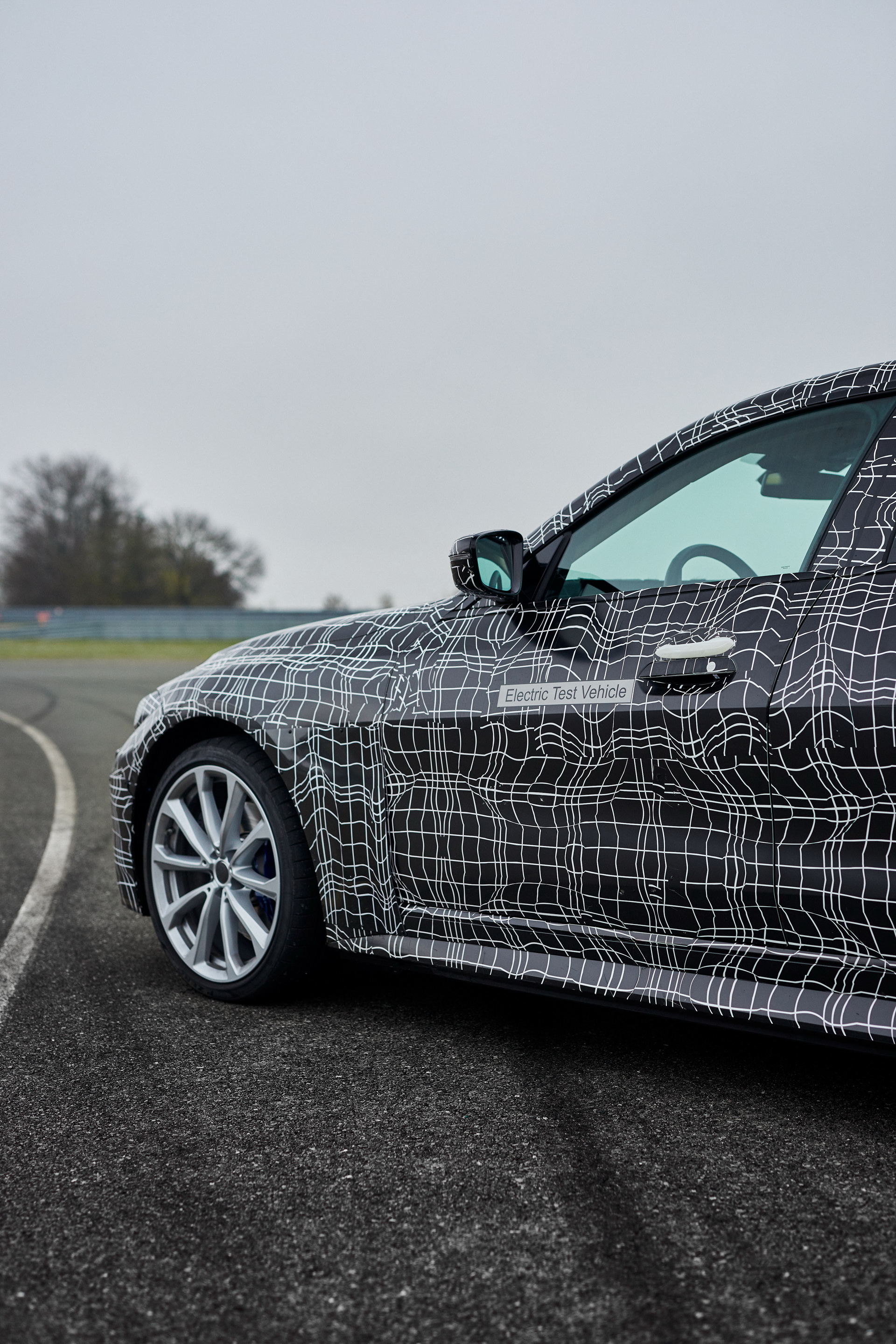 BMW Shows Off New i4 Electric Sedan Performing Some Silent Skids