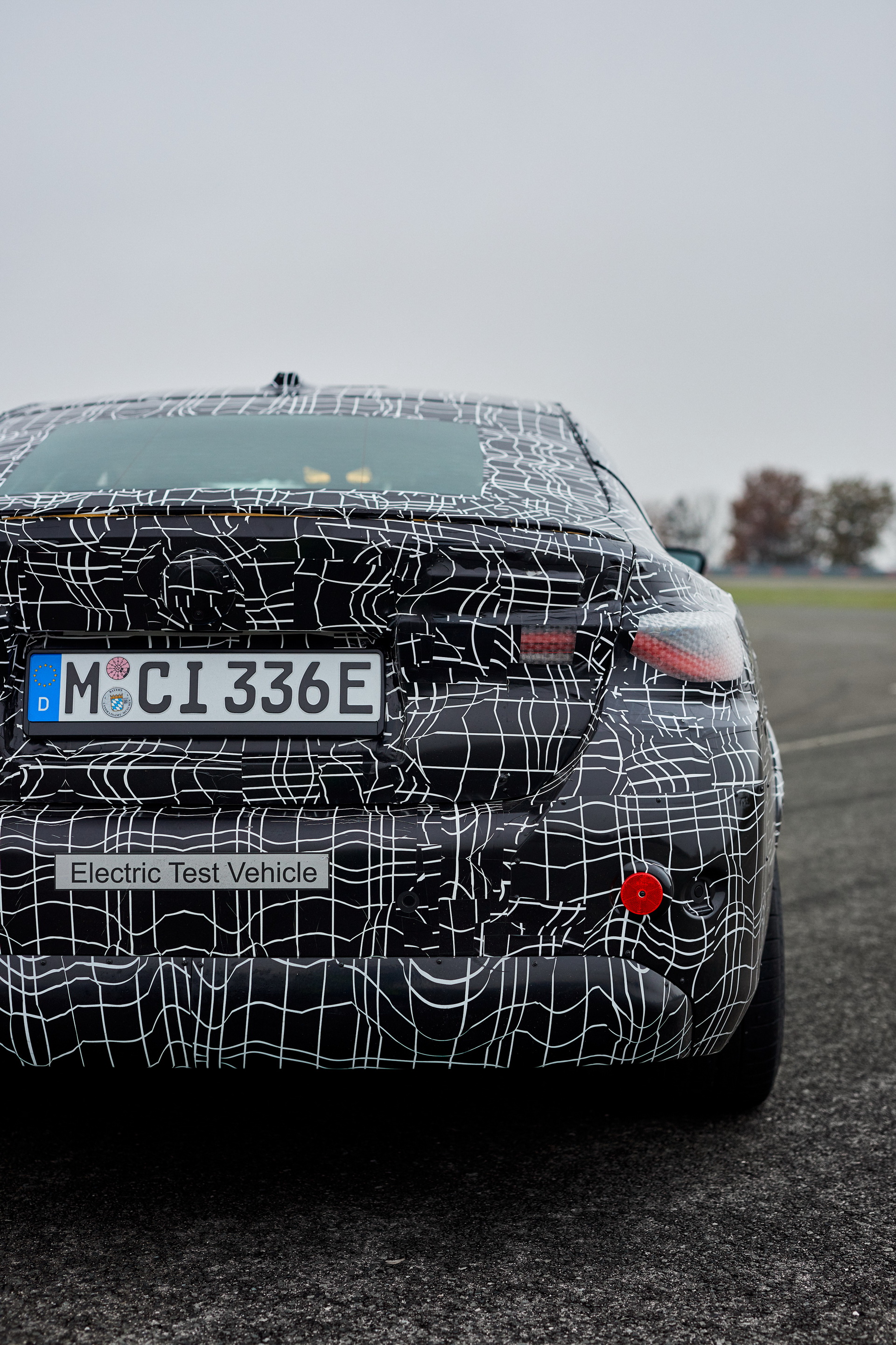 BMW Shows Off New i4 Electric Sedan Performing Some Silent Skids