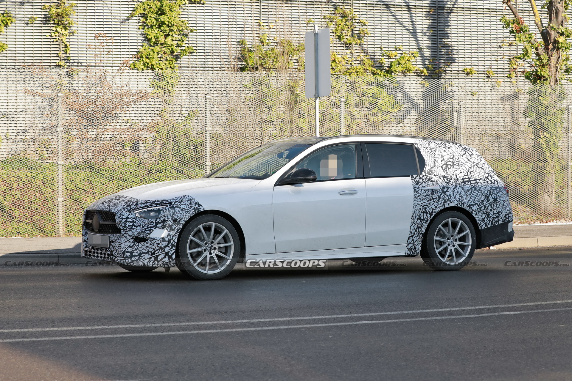 2022 Mercedes C-Class Estate Prototypes Show More Skin Than Before As Debut Looms