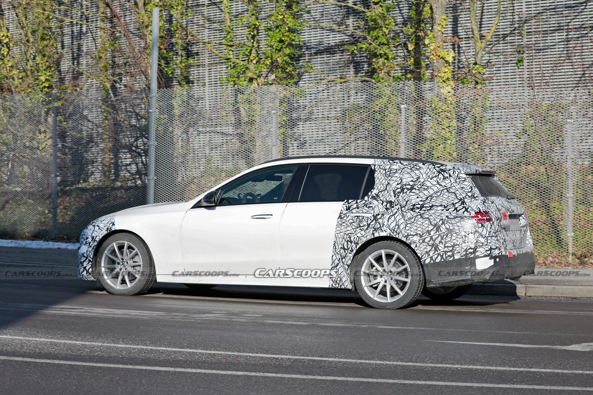 2022 Mercedes C-Class Estate Prototypes Show More Skin Than Before As Debut Looms