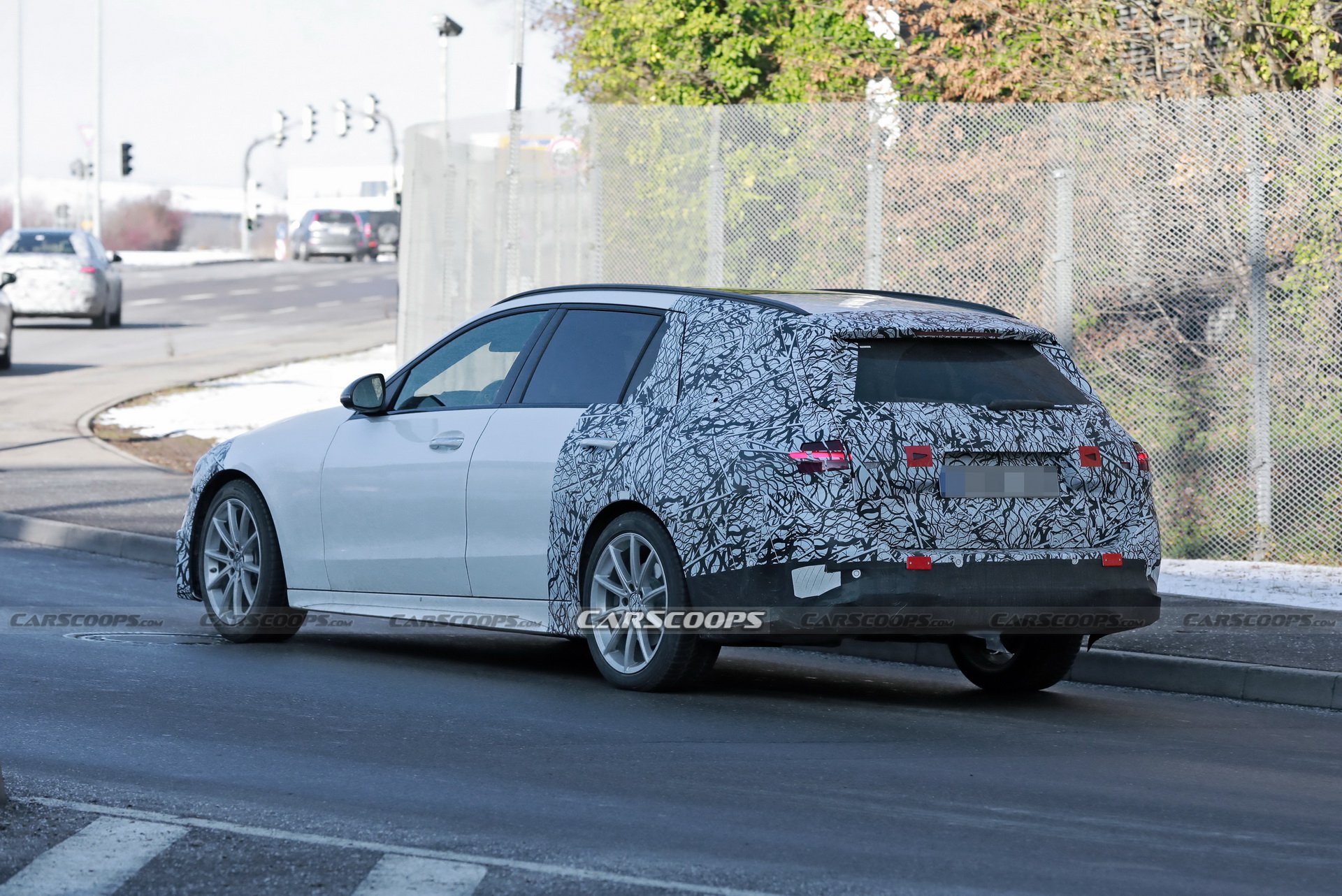 2022 Mercedes C-Class Estate Prototypes Show More Skin Than Before As Debut Looms