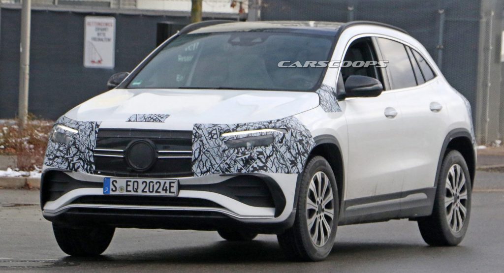 Mercedes EQA Spotted Virtually Undisguised, Should Debut Shortly