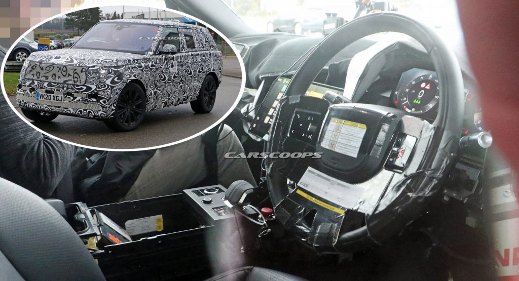  2022 Range Rover Interior Spied With Larger Infotainment System
