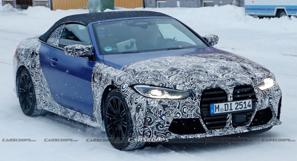 2022 BMW M4 Convertible Puts On More Camo But It Still Can’t Hide Its Looks