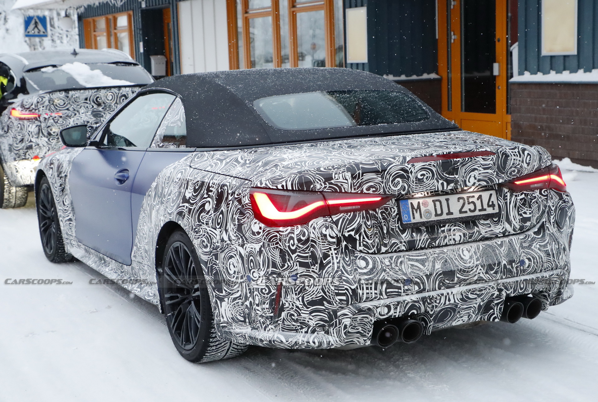 2022 BMW M4 Convertible Puts On More Camo But It Still Can’t Hide Its Looks