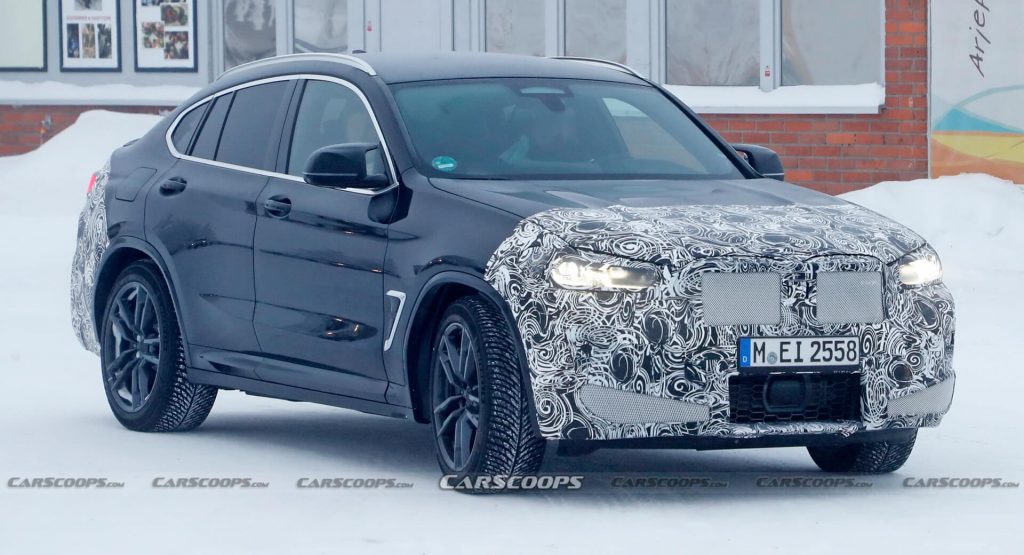 Facelifted 2022 BMW X4 M Wears Its ‘M’ Badge Beneath The Camo