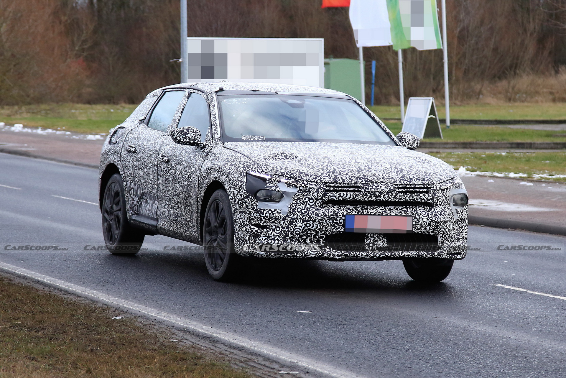 All-New Citroen C5 Prototype Makes Spy Debut As Jacked-Up Fastback Of Sorts