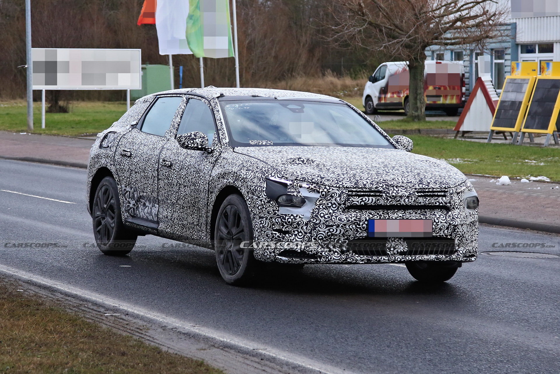 All-New Citroen C5 Prototype Makes Spy Debut As Jacked-Up Fastback Of Sorts