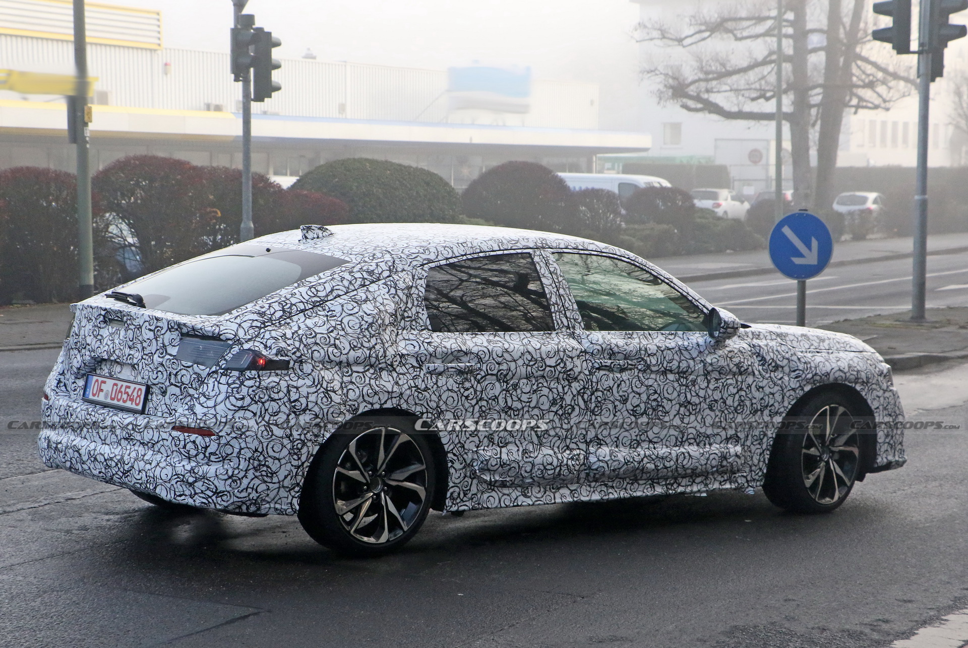 2022 Honda Civic Hatchback Shows Off Compact Design In Spy Debut