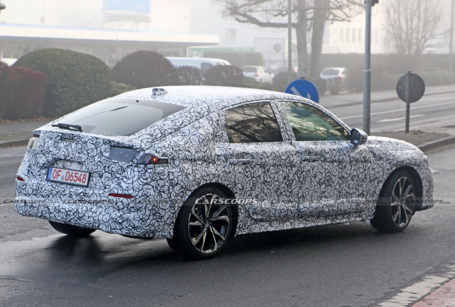 2022 Honda Civic Hatchback Shows Off Compact Design In Spy Debut