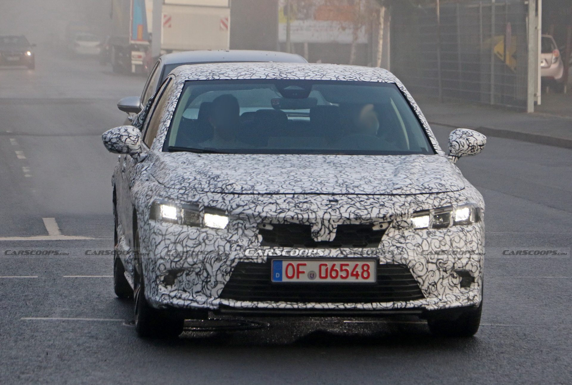 2022 Honda Civic Hatchback Shows Off Compact Design In Spy Debut