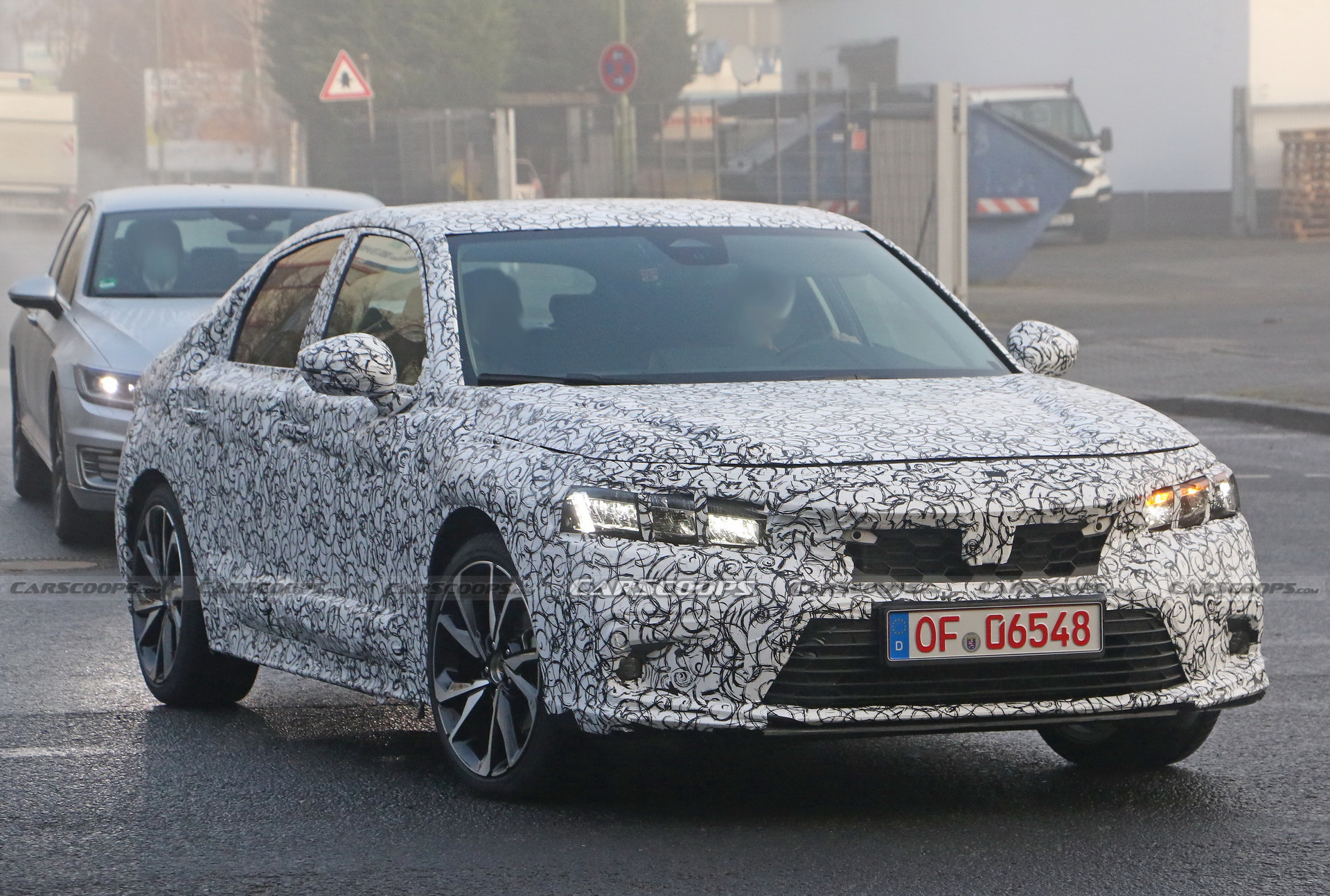 2022 Honda Civic Hatchback Shows Off Compact Design In Spy Debut