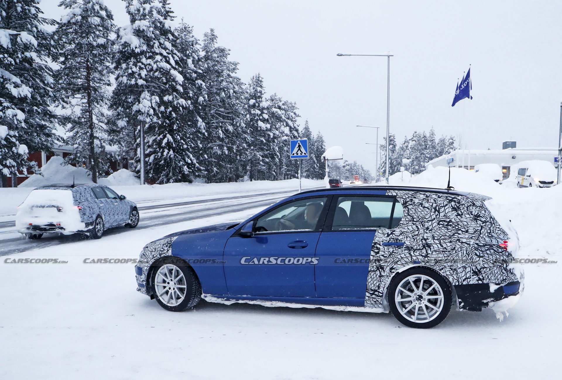 2022 Mercedes C-Class Estate Prototypes Show More Skin Than Before As Debut Looms