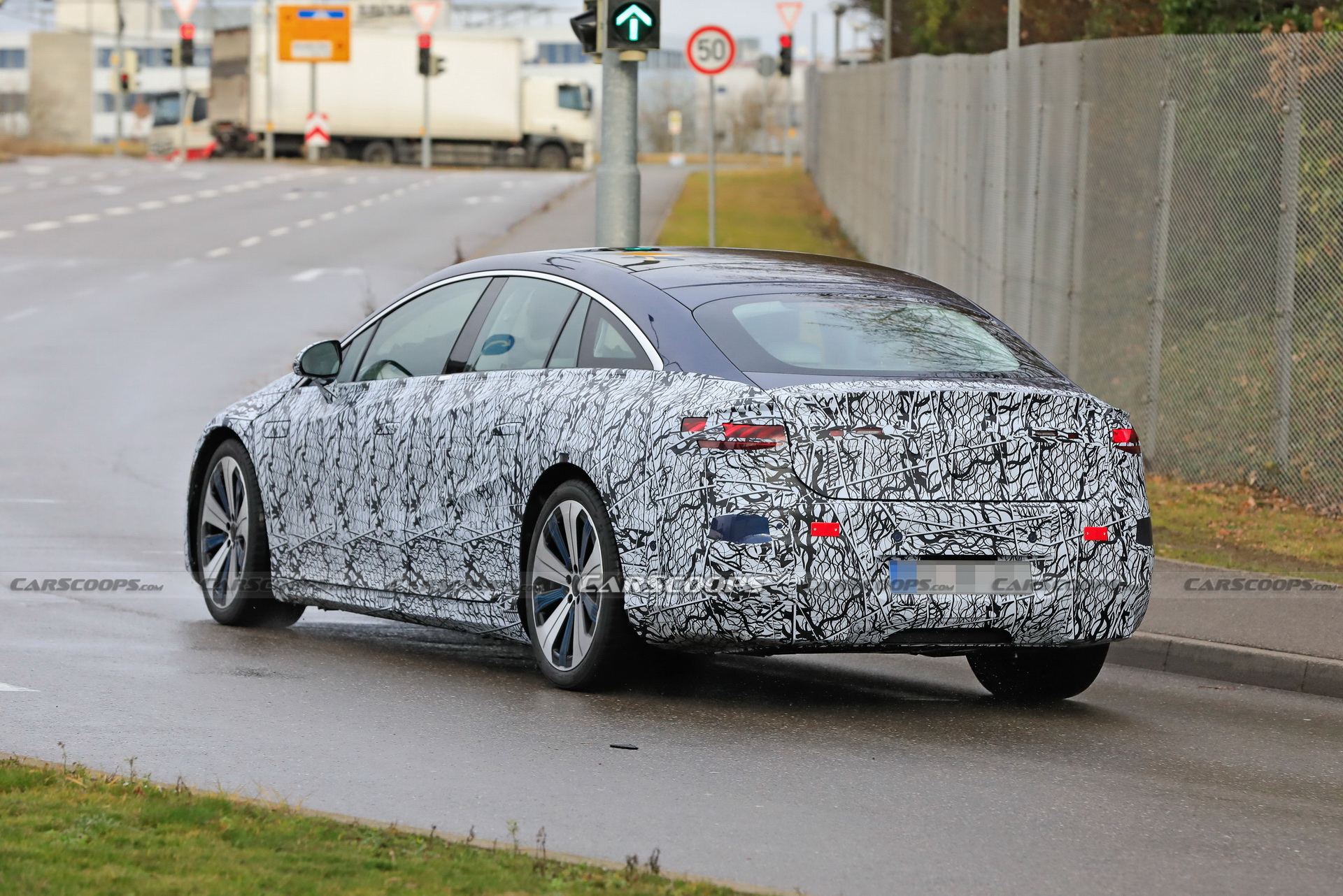 2022 Mercedes EQS Flagship Electric Sedan Shows Us More Skin Than Ever Before