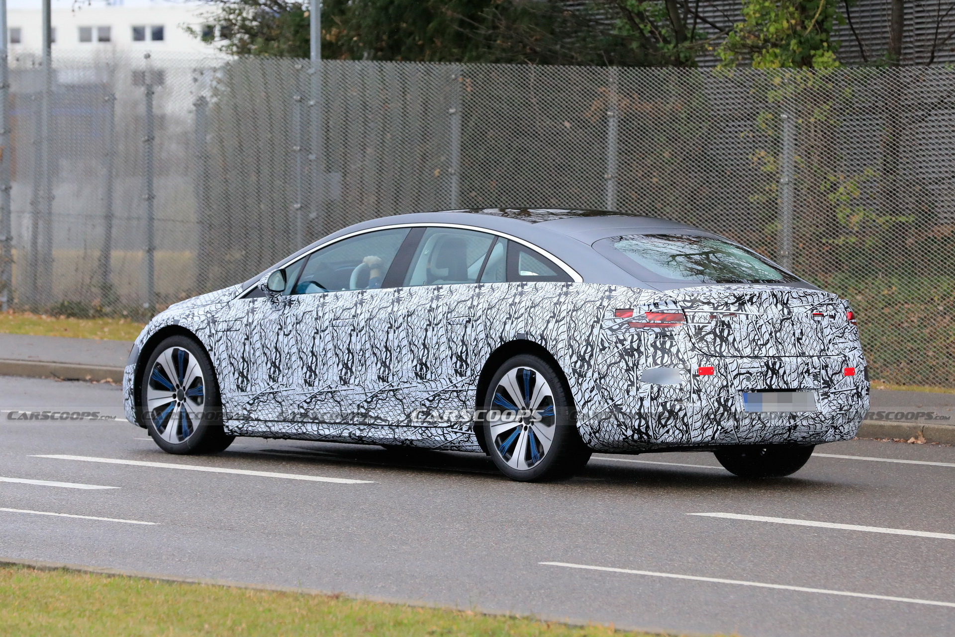 2022 Mercedes EQS Flagship Electric Sedan Shows Us More Skin Than Ever Before