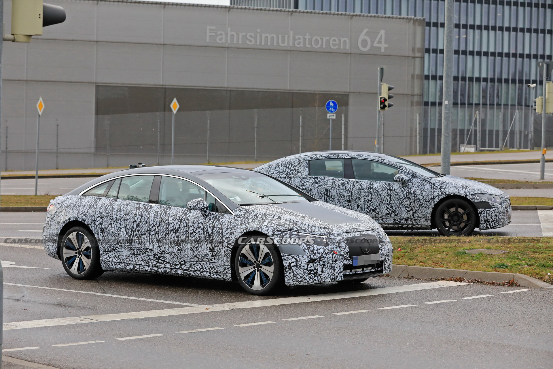 2022 Mercedes EQS Flagship Electric Sedan Shows Us More Skin Than Ever Before