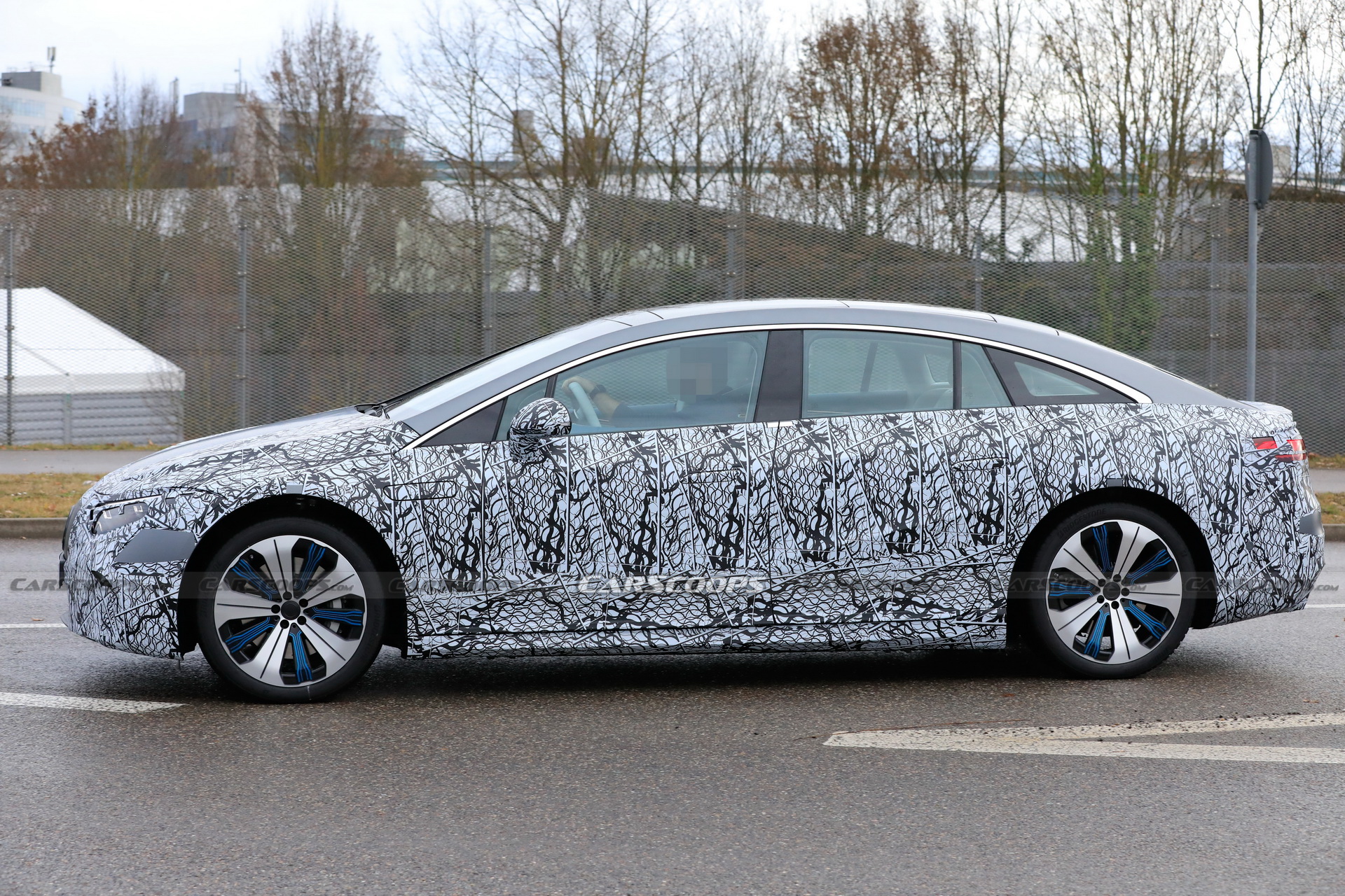 2022 Mercedes EQS Flagship Electric Sedan Shows Us More Skin Than Ever Before