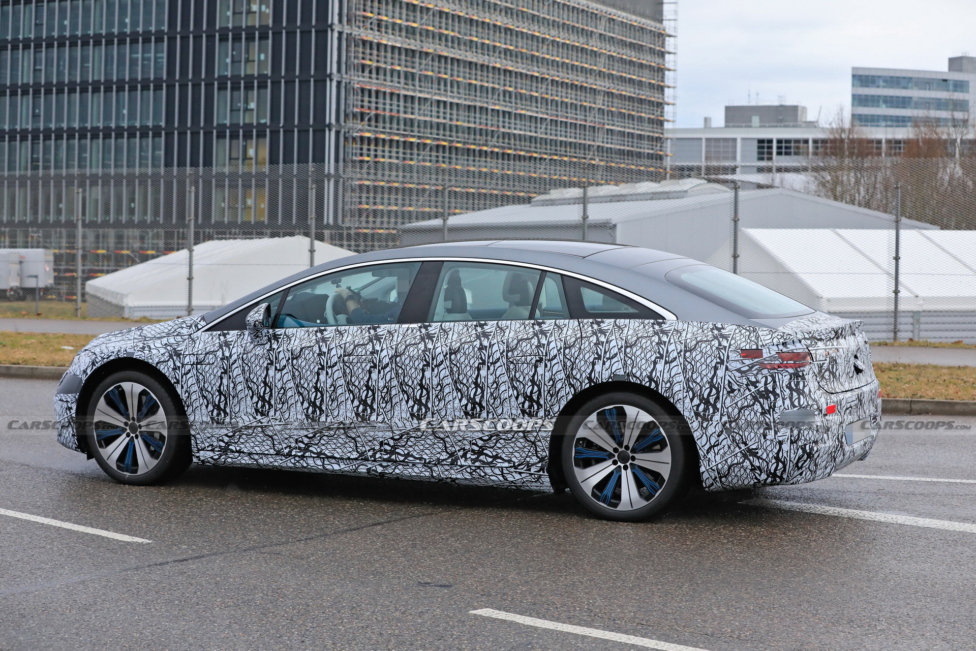 2022 Mercedes EQS Flagship Electric Sedan Shows Us More Skin Than Ever Before