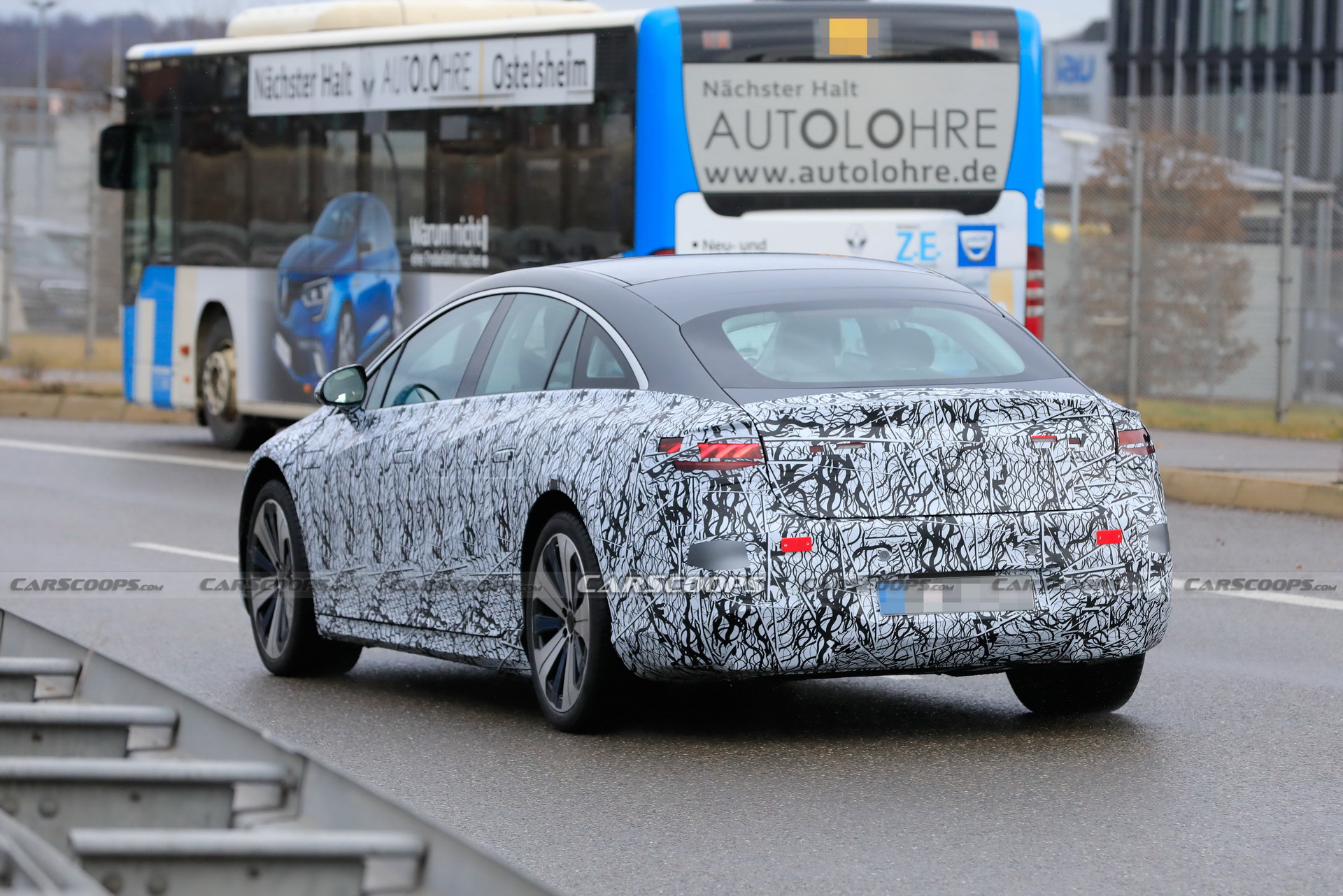 2022 Mercedes EQS Flagship Electric Sedan Shows Us More Skin Than Ever Before