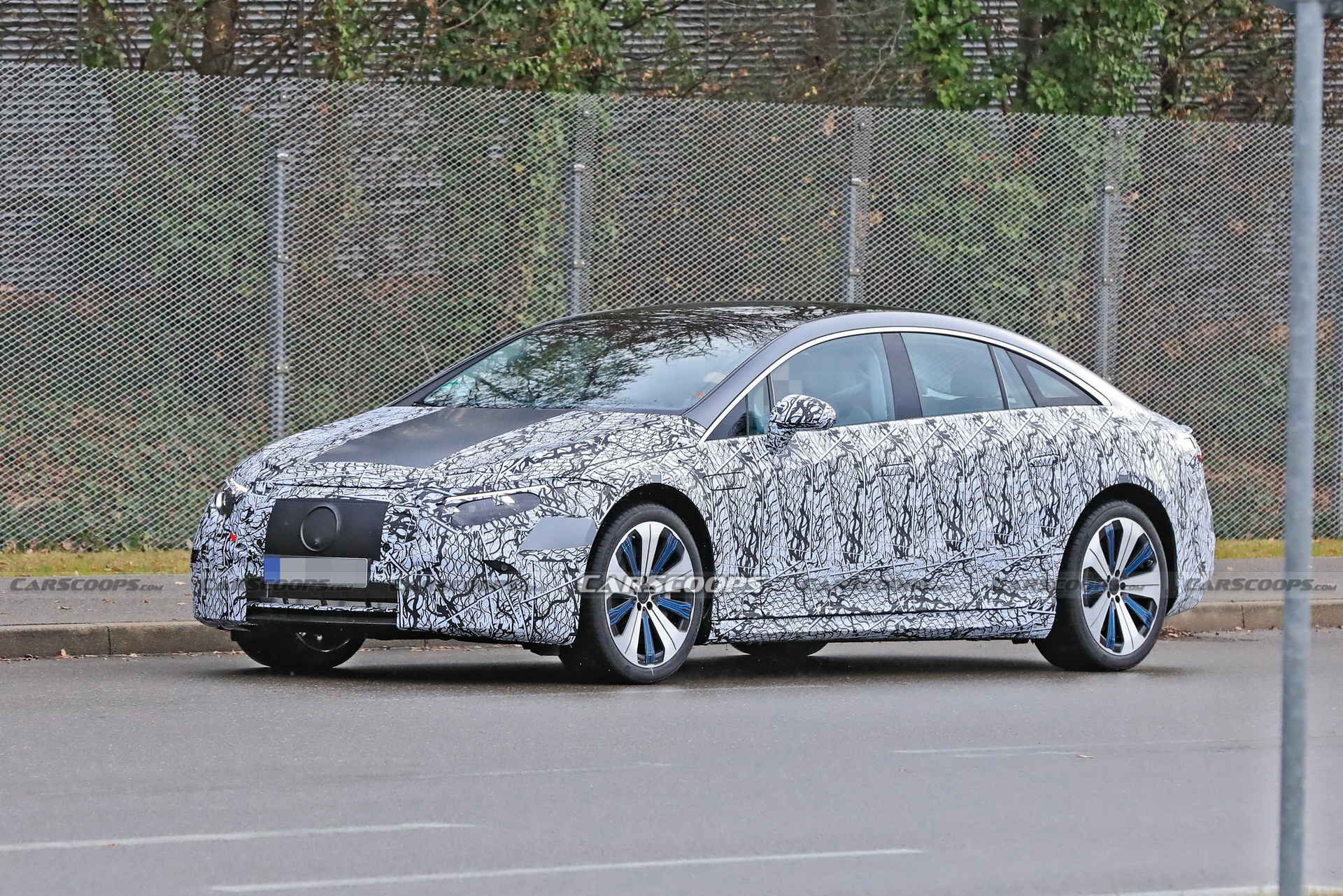 2022 Mercedes EQS Flagship Electric Sedan Shows Us More Skin Than Ever Before