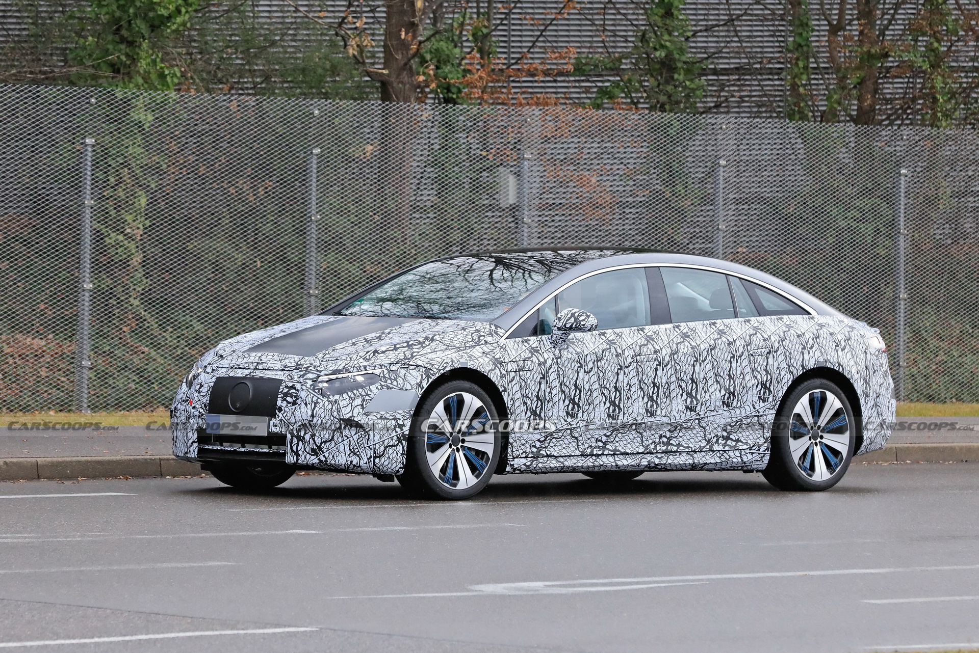 2022 Mercedes EQS Flagship Electric Sedan Shows Us More Skin Than Ever Before