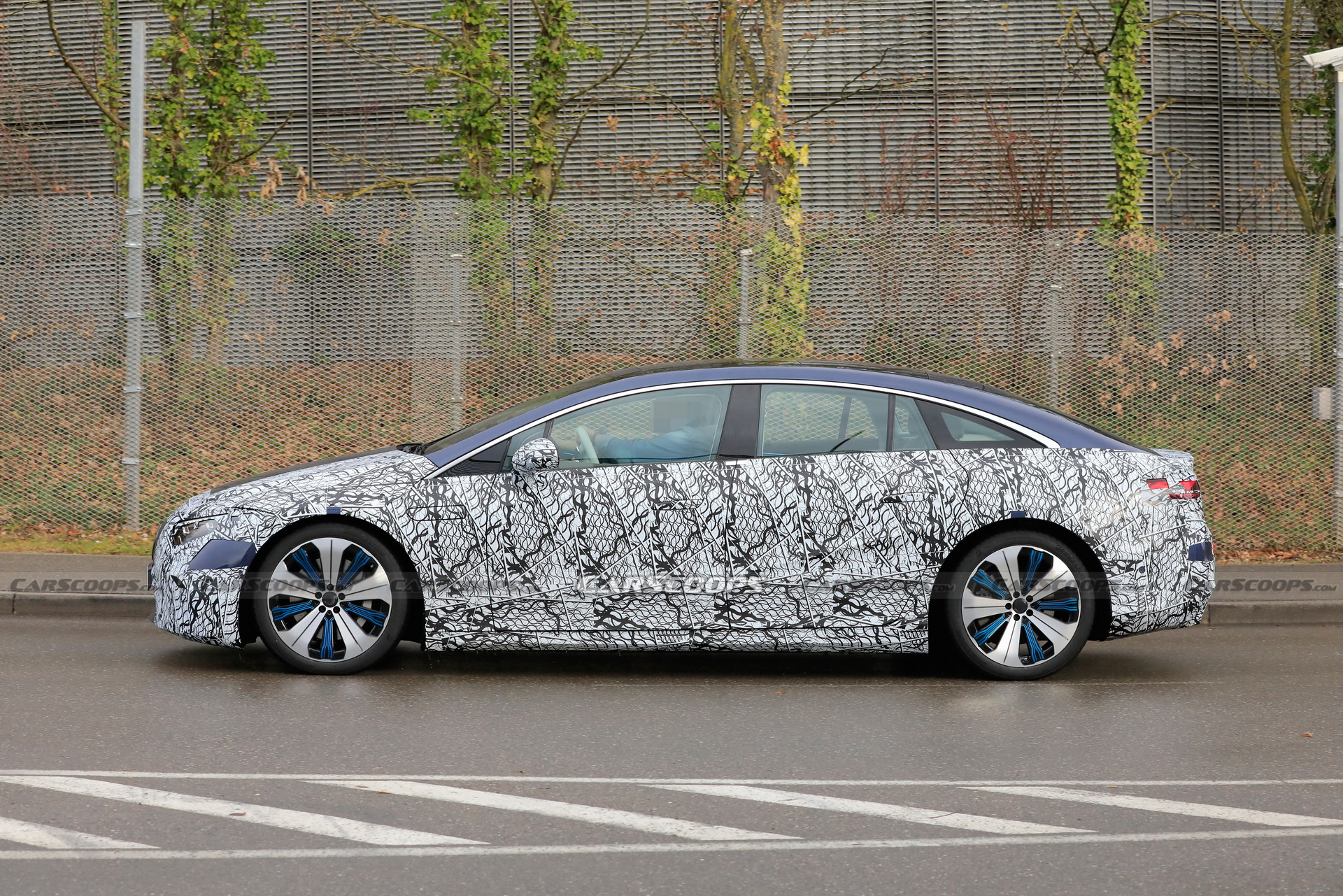 2022 Mercedes EQS Flagship Electric Sedan Shows Us More Skin Than Ever Before