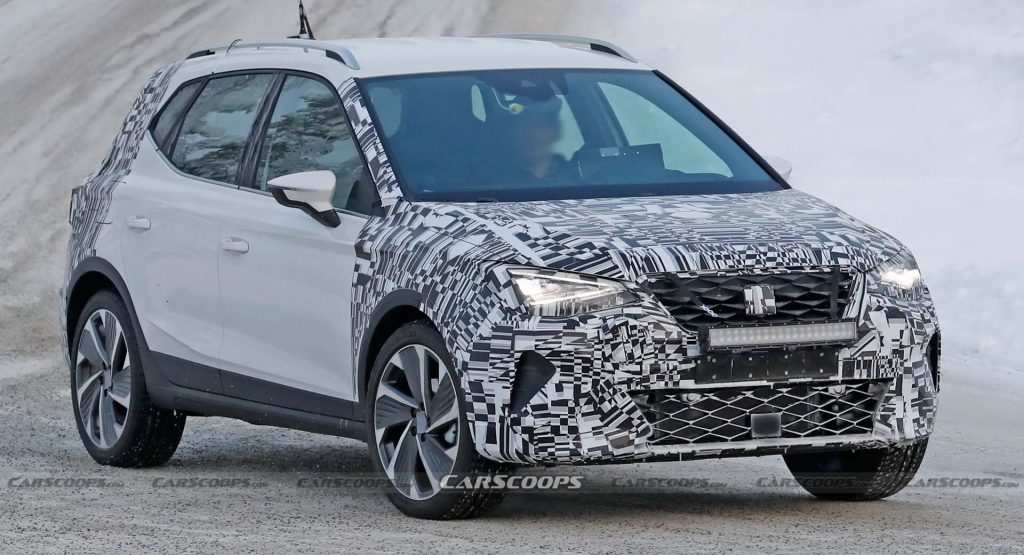 2021 Seat Arona Facelift Spotted Hiding More Modern Mini-Ateca Design
