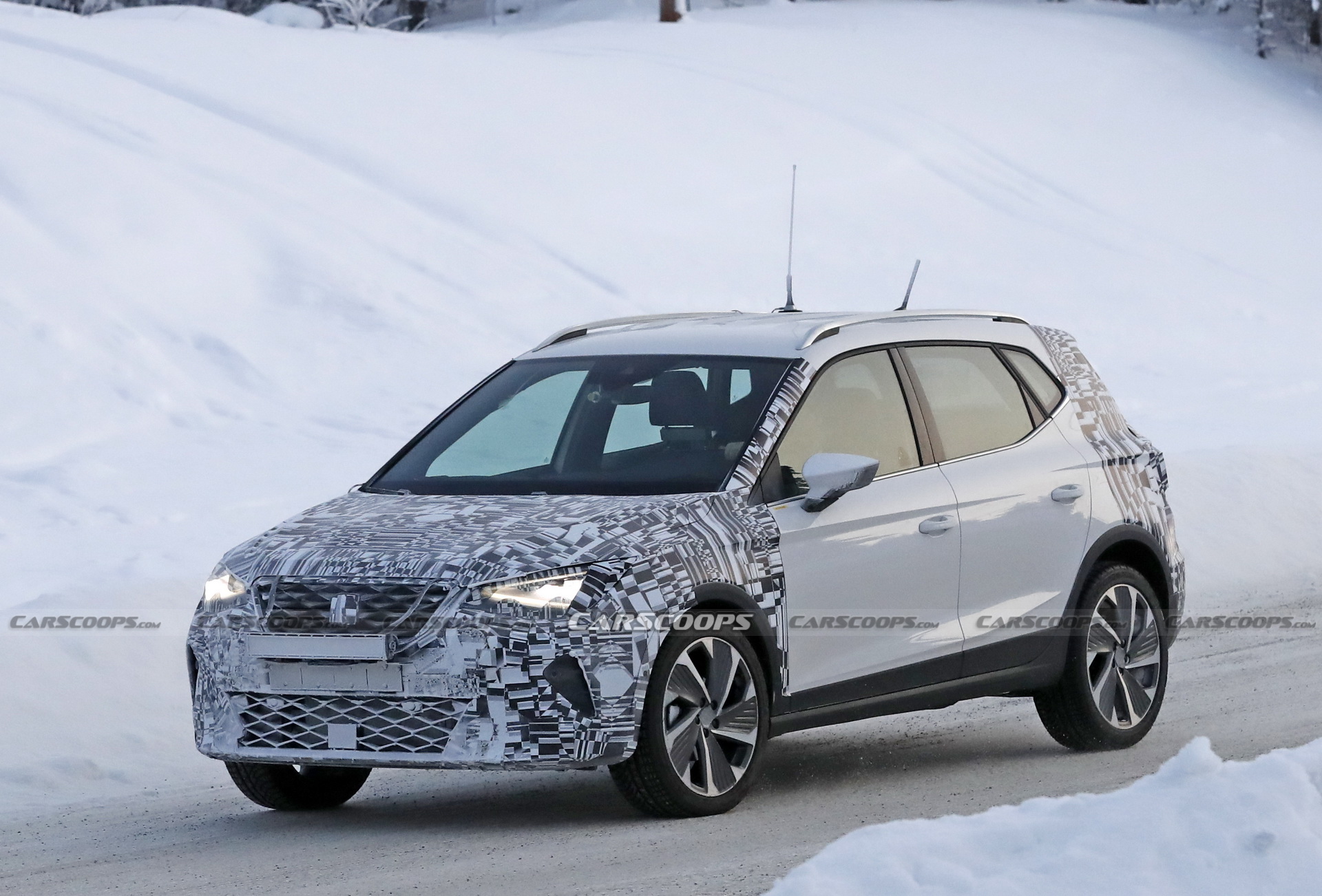 2021 Seat Arona Facelift Spotted Hiding More Modern Mini-Ateca Design