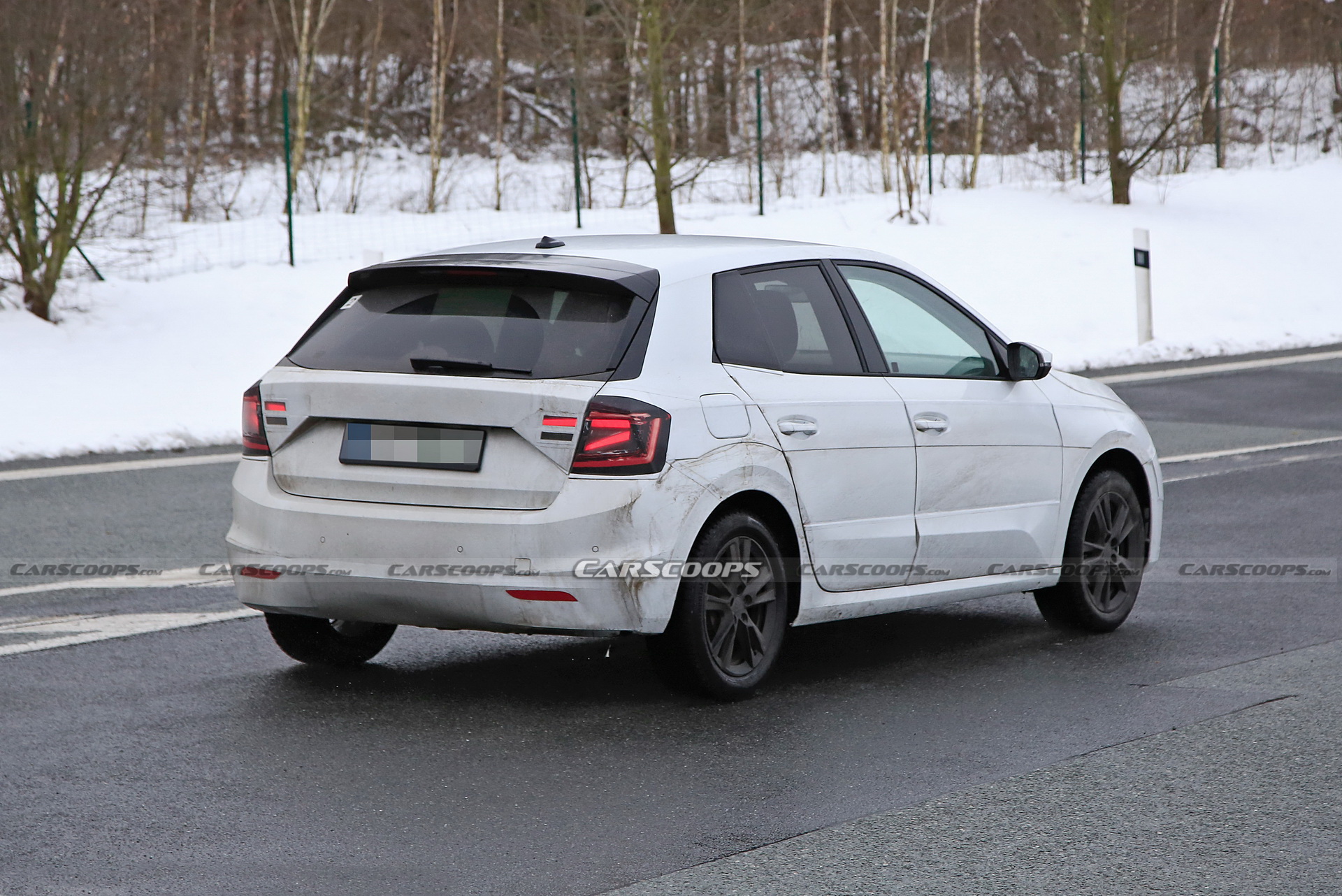 All-New Skoda Fabia Prototype Spotted Testing With Vision RS Concept Styling