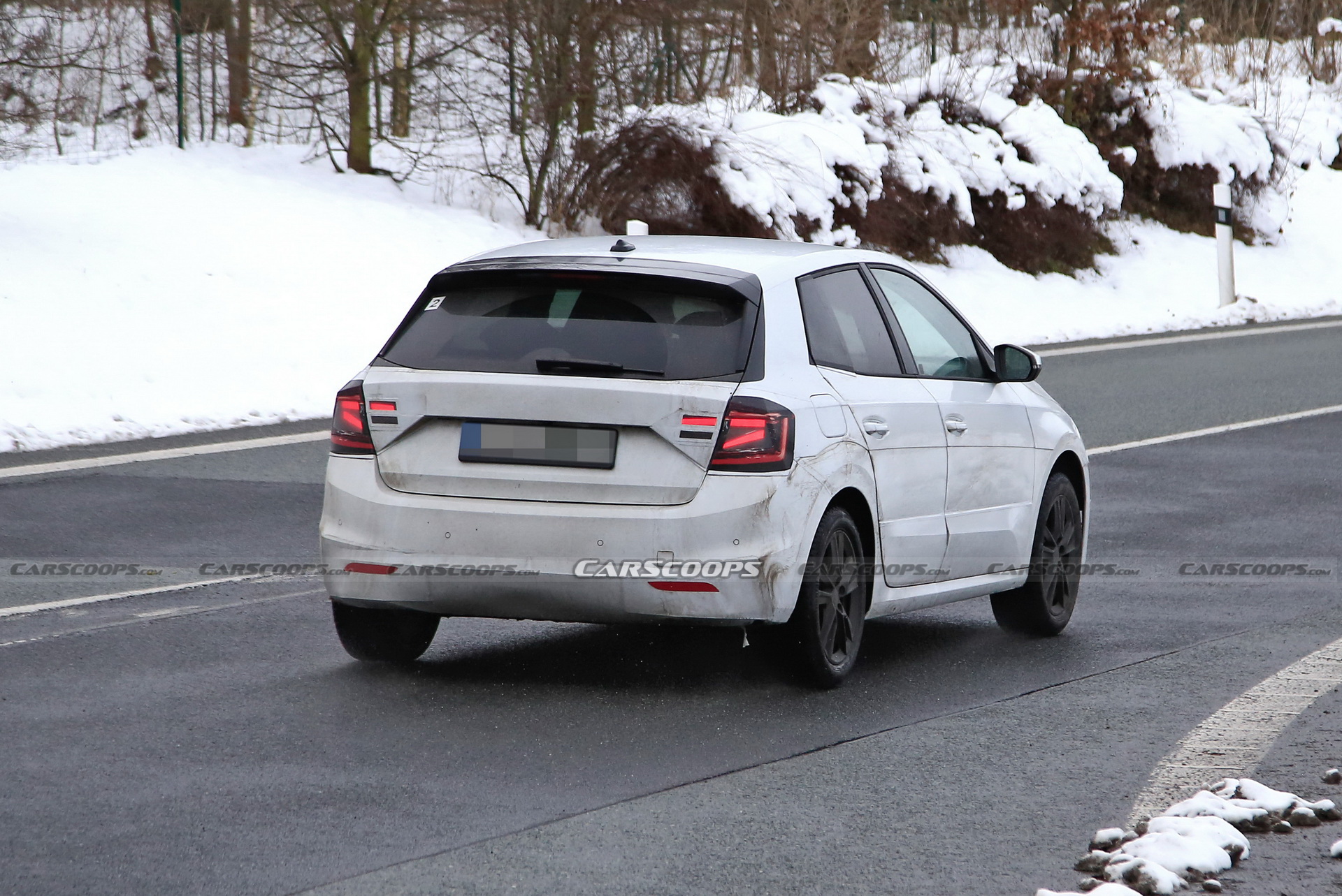All-New Skoda Fabia Prototype Spotted Testing With Vision RS Concept Styling