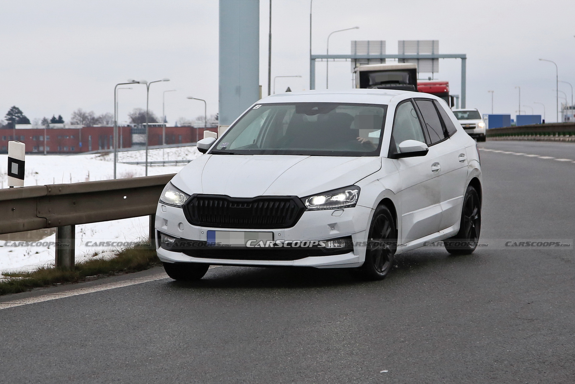 All-New Skoda Fabia Prototype Spotted Testing With Vision RS Concept Styling